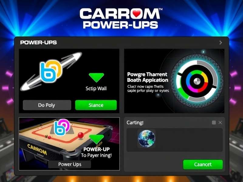 Special Abilities in Carrom Turbo Pro Virtuoso Carrom Turbo Pro Virtuoso Power-Ups